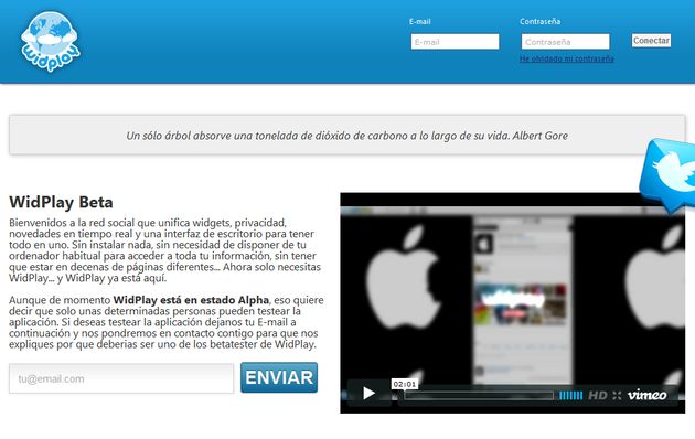 WidPlay, red social y suite de aplicaciones gratuitas en la nube