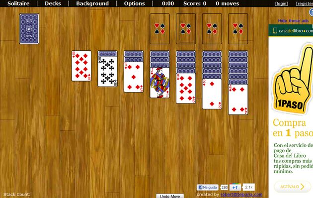 World of Solitaire, más de 50 juegos de solitario para jugar en tu navegador