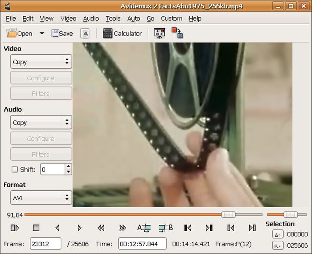 Avidemux, potente editor de vídeo gratuito y multiplataforma