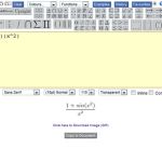 CodeCogs, herramienta web gratuita para editar ecuaciones con código LaTeX