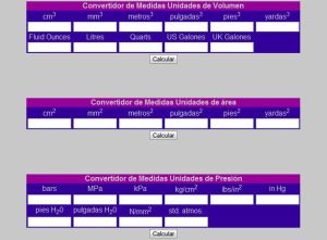 Convertidor de medidas