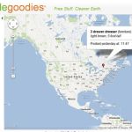 Curb Side Goodies, un mapa para regalar cosas que no utilizas