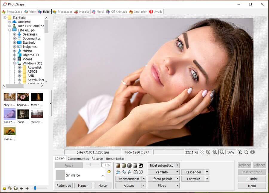 PhotoScape - editor y visualizador de imágenes