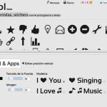 Pictotool, crea divertidas imágenes con pictogramas y texto