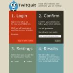 TwitQuit, herramienta gratuita para monitorizar nuestros seguidos y seguidores de Twitter