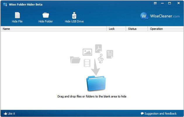 Wise Folder Hider: software gratis para ocultar archivos y carpetas o directorios de memorias usb