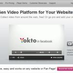 Yokto, crea un canal con vídeos y presentaciones para tu web o fans page