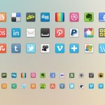 41 Social Media Icons, colección gratuita de bonitos iconos de redes sociales