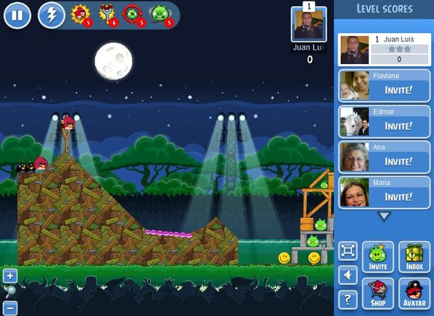 Angry Birds Friends, nuevo juego de los pájaros furiosos para competir en Facebook