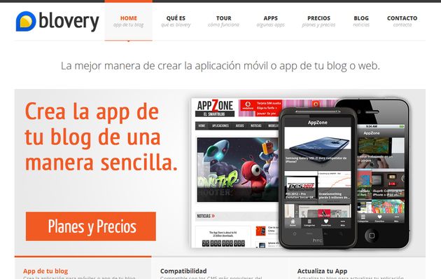 Blovery, crea fácilmente la app de tu blog para Android e iOS sin programar