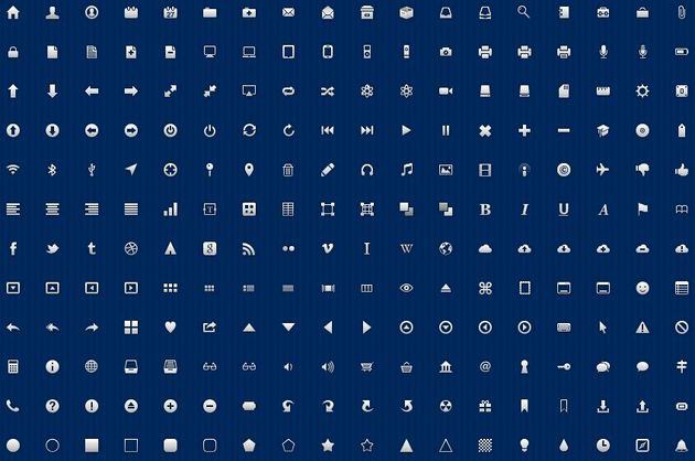 Freecns, más de 200 iconos gratuitos para la interfaz de usuario