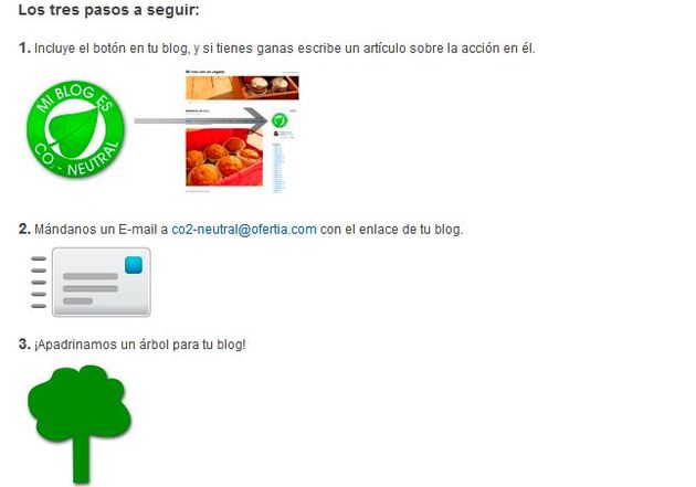 Una iniciativa medioambiental para que apadrines un árbol con tu blog