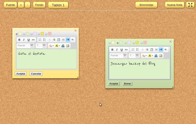 Notes Board: crea notas, apunta datos y tareas pendientes en Chrome