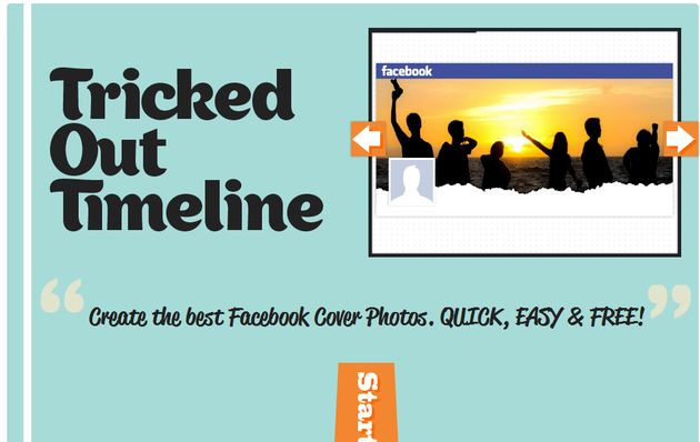TrickedOutTimeline, webapp gratuita para componer originales portadas de Facebook