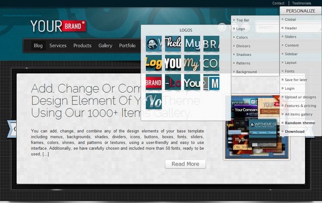 WordPress Theme Generator, diseña tu propio tema para Wordpress con esta herramienta online