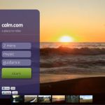 Calm, un sitio web para matar el estrés