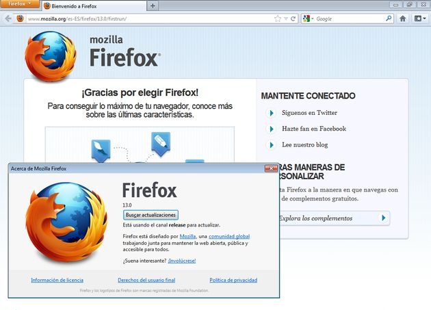 Firefox 13 portable para acompañarte siempre de tu navegador preferido