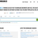 Freedownload: buscador temático especializado en documentos PDF, TXT, DOC, XLS y PPT