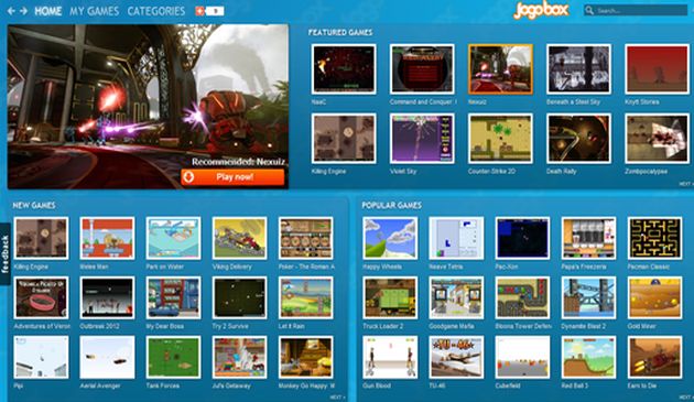 JogoBox, aplicación gratuita para Windows con miles de juegos clásicos y nuevos