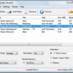 MP3 Quality Modifier, soft gratuito para comprimir tus mp3 sin perder calidad