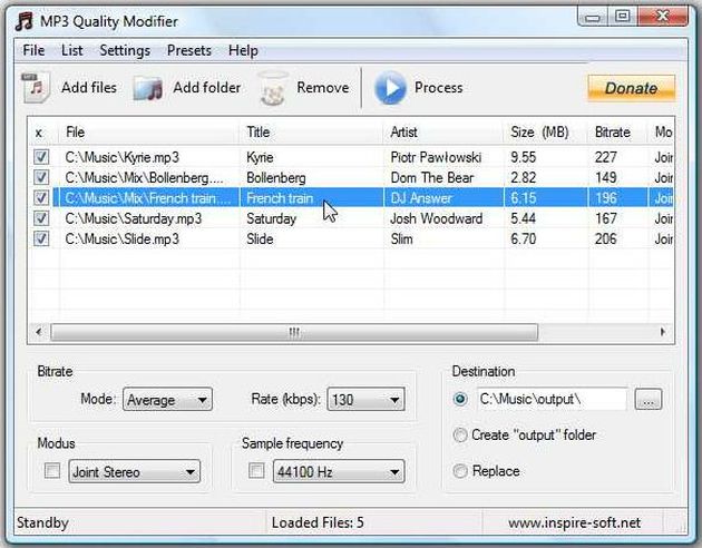 MP3 Quality Modifier, soft gratuito para comprimir tus mp3 sin perder calidad