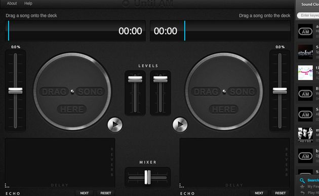 Until AM, conviértete en un DJ con esta mesa de mezclas online