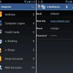 aWallet Password Manager, una app Android gratuita para guardar todo tipo de contraseñas