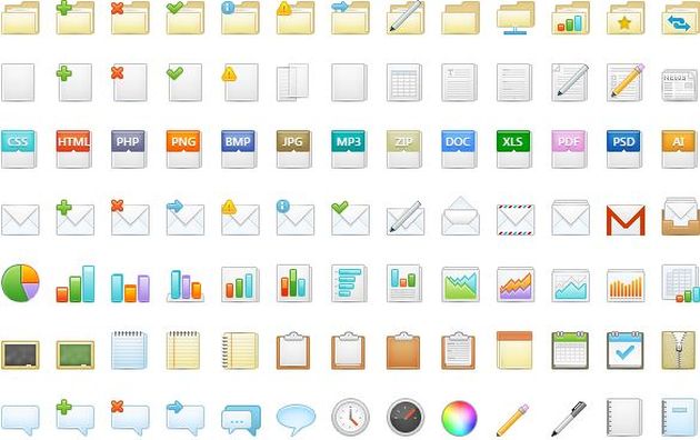 Koloria, un set con 160 bellos iconos gratuitos para fines personales o comerciales