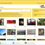 CCFinder, software gratuito para buscar imágenes con licencia Creative Commons