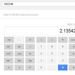 Los cálculos matemáticos de Google ya ofrecen una potente calculadora virtual