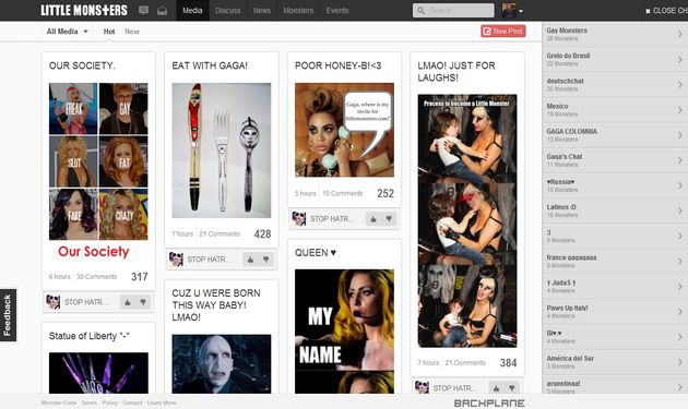 Little Monsters, la red social de Lady Gaga ya abrió sus puertas para todo el mundo