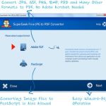 SuperGeek Free JPG to PDF Converter, unos clics para convertir tus imágenes en un documento PDF