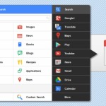 Black Menu, práctica extensión para Chrome que te acerca todos los servicios de Google