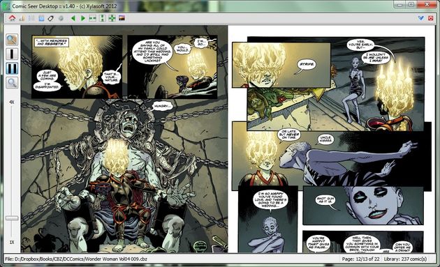 Comic Seer, cómodo y potente lector de cómics para Windows y Linux