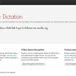 Online Dictation, convertir voz a texto con esta utilidad online gratuita