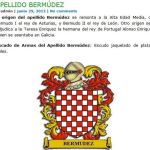 Un blog que nos descubre el origen de nuestros apellidos y su escudo