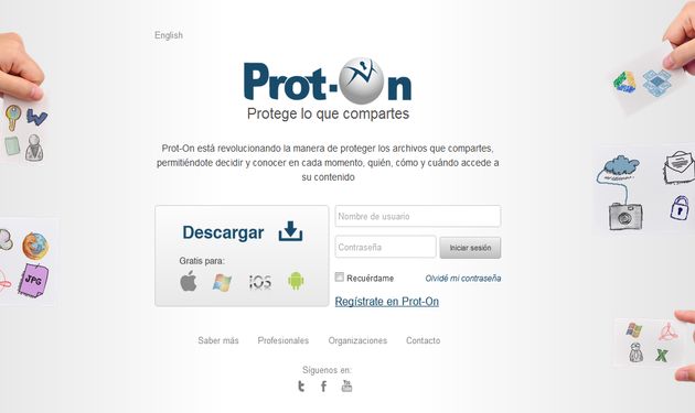 Prot-On, solución gratuita para asumir el control de los accesos a las fotos y documentos que compartes
