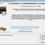 Simple System Tweaker, software gratuito para optimizar Windows