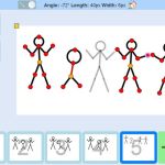 Stick2, herramienta web gratuita para crear sencillas animaciones con figuras de palo