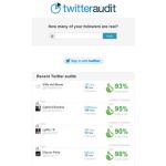 TwitterAudit, comprueba si los followers de una cuenta de Twitter son reales o falsos