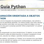 Guía Python, un completo curso rápido de Python para todas las edades