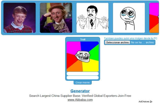 Dos opciones online gratuitas para crear memes