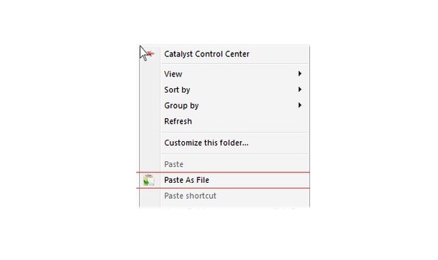 PasteAsFile, guarda el contenido del portapapeles directamente como un archivo