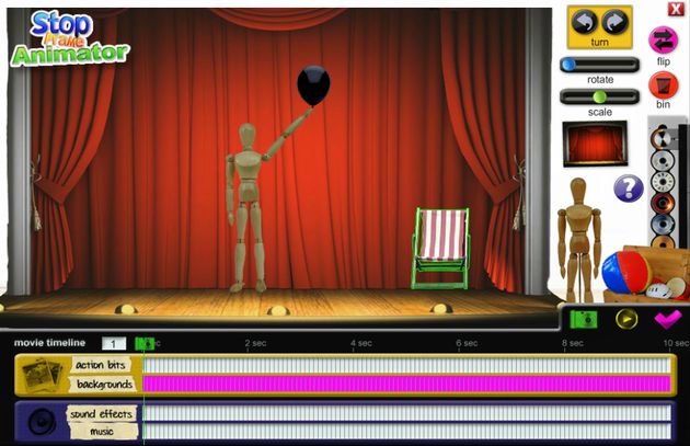 Stop Frame Animator, crea sencillas animaciones con audio y efectos de sonido