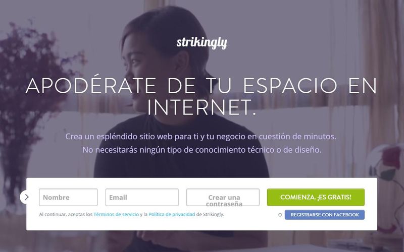 Strikingly: crea gratis tu página web y sin conocimientos en programación