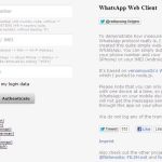 WhatsApp Web Client, otro cliente web para chatear en WhatsApp