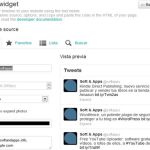 Nuevo widget de Twitter para sitios web, ahora interactivo