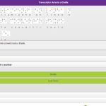 HetaH Transcriptor, una herramienta online gratuita para transcribir texto a Braille