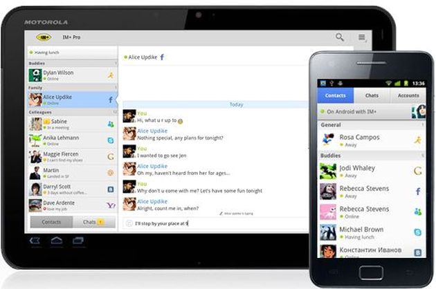 IM+, la app para Android que nos conecta con múltiples servicios de mensajería