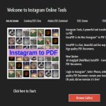 Instagram PDF: crea un documento PDF con tus fotografías de Instagram